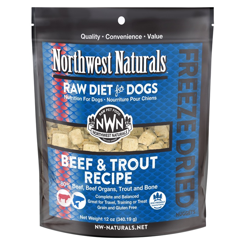 Northwest Naturals Freeze-Dried Beef & Trout Nuggets 12oz