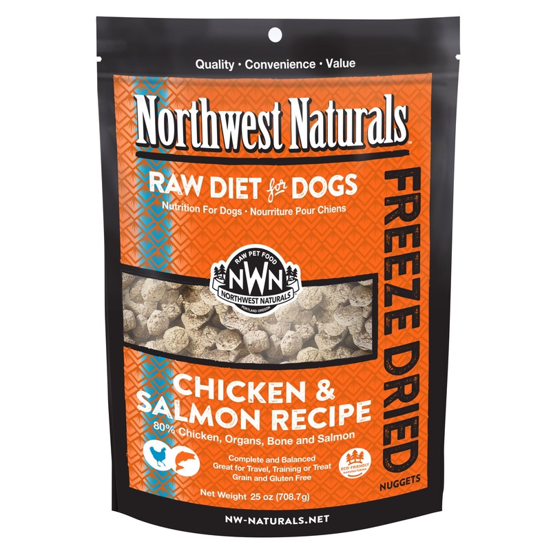 Northwest Naturals Freeze-Dried Chicken & Salmon Nuggets 25oz
