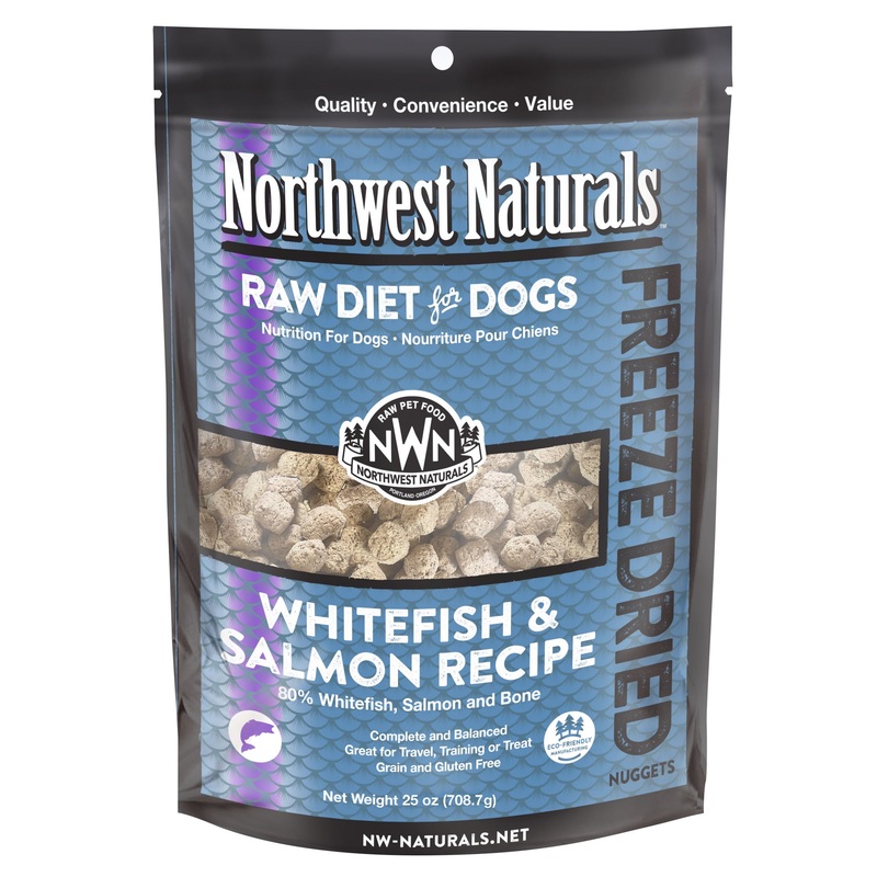 Northwest Naturals Freeze-Dried Whitefish & Salmon Nuggets 25oz