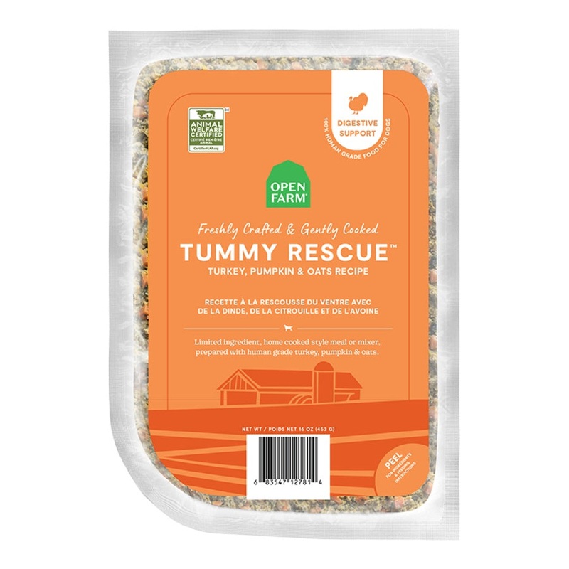 Open Farm Gently Cooked Tummy Rescue Dog Food 16oz