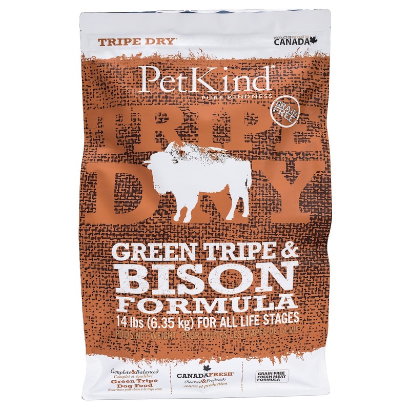 PetKind Tripe Dry Bison 14lb