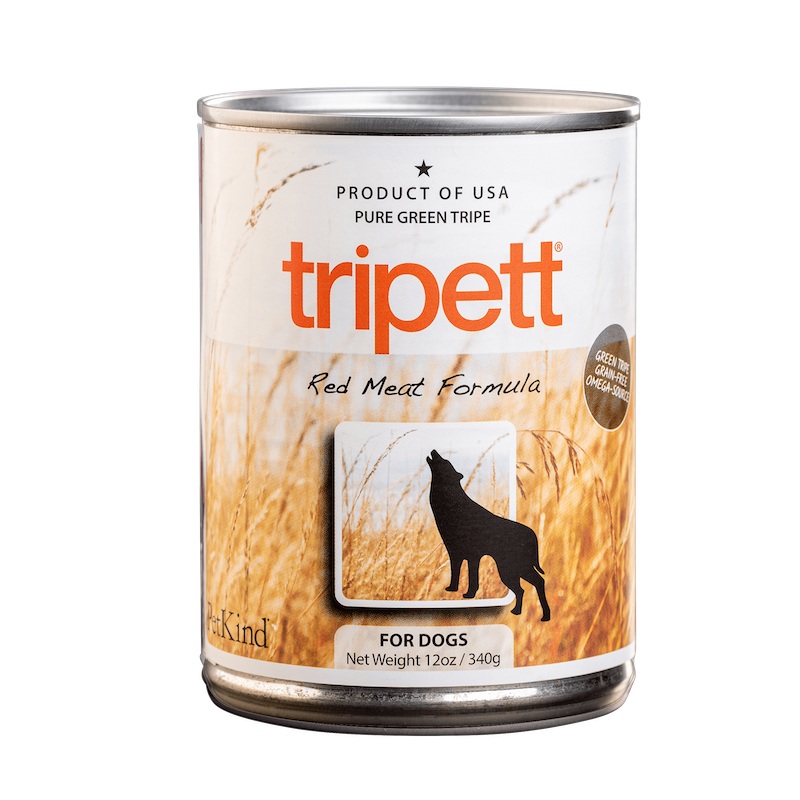 Tripett Wet Dog Food Red Meat Formula 12oz