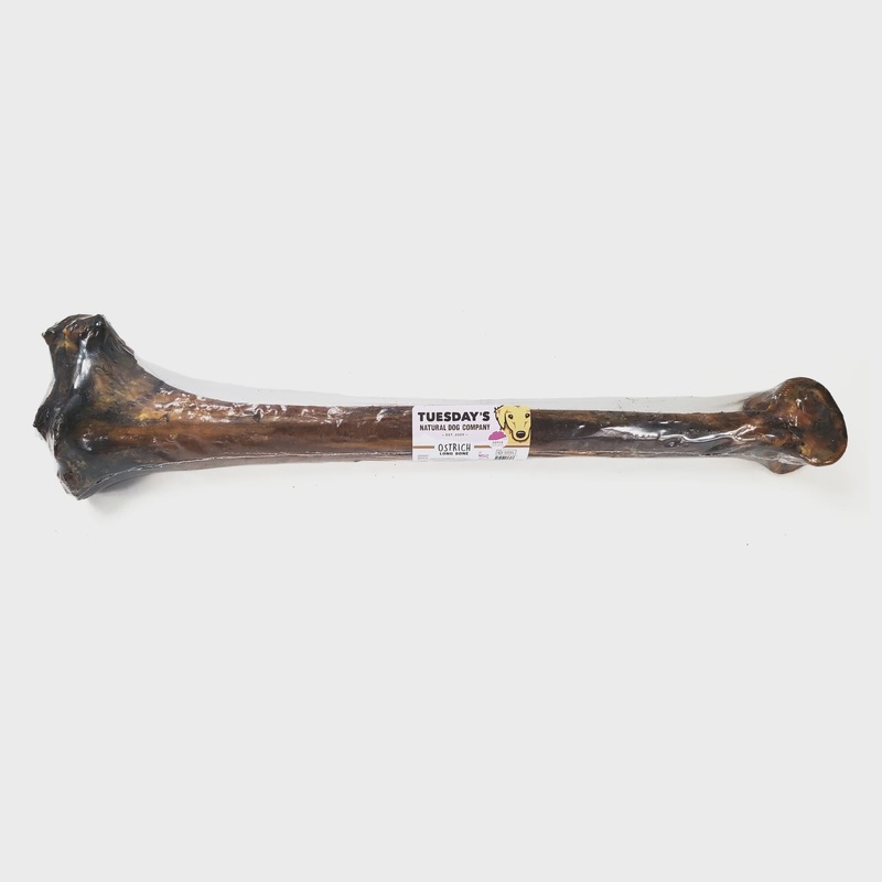 Tuesday's Natural Dog Company Ostrich Long Bone Dog Chew