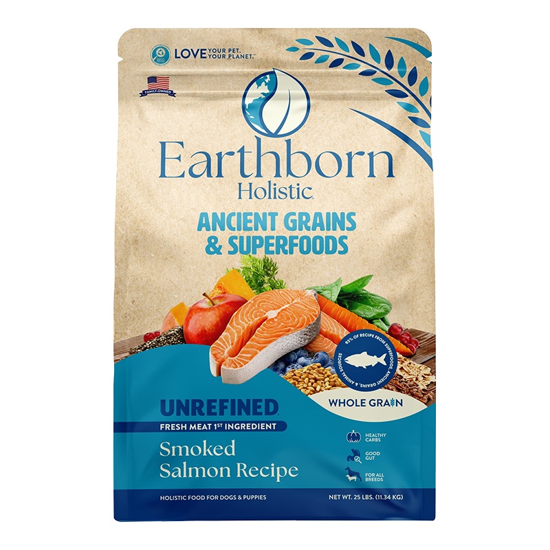 Earthborn Unrefined Ancient Grains Salmon 4lb