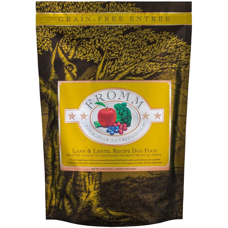 Fromm Grain-Free Lamb & Lentil Dry Dog Food 4lb