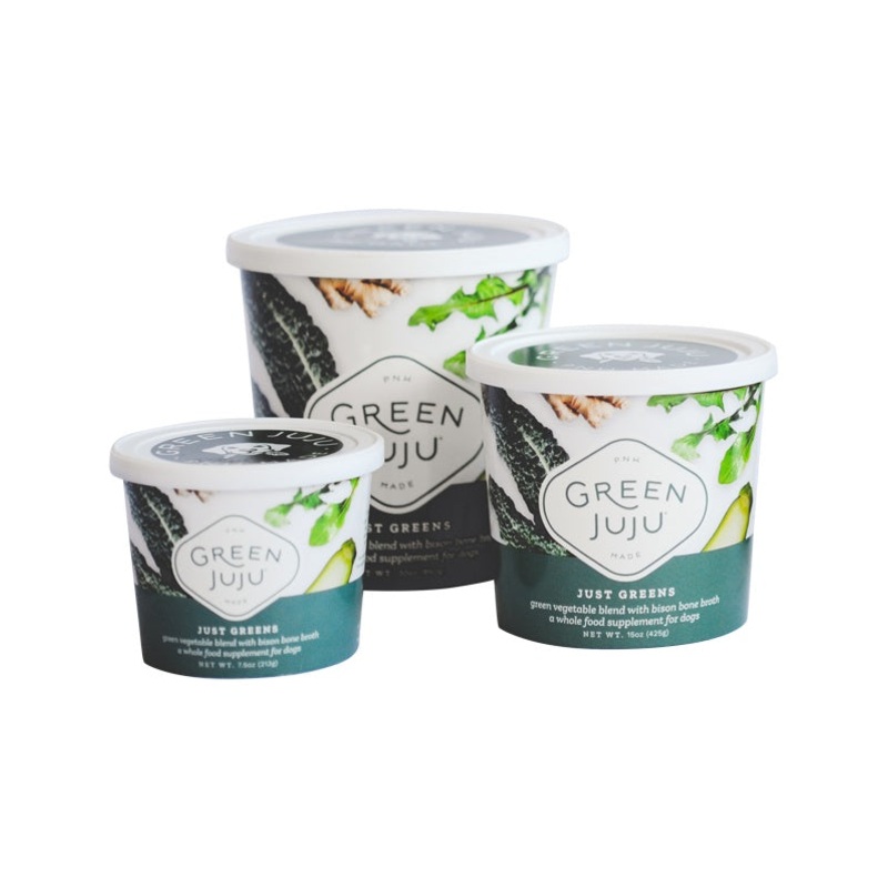 Green JuJu Just Greens Frozen Meal Topper for Dogs 15oz