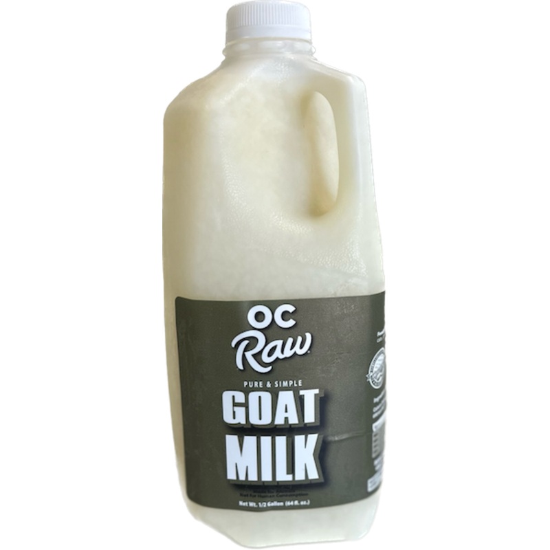 OC Raw Frozen Goat Milk for Dogs & Cats 64oz