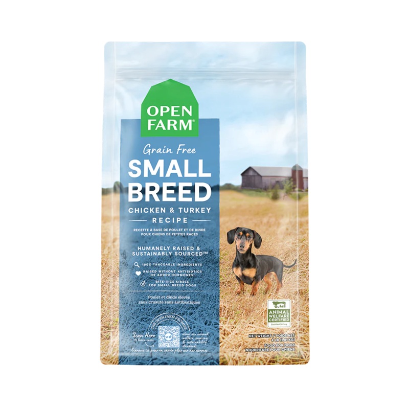 Open Farm Small Breed Grain-Free Dry Dog Food 4lb