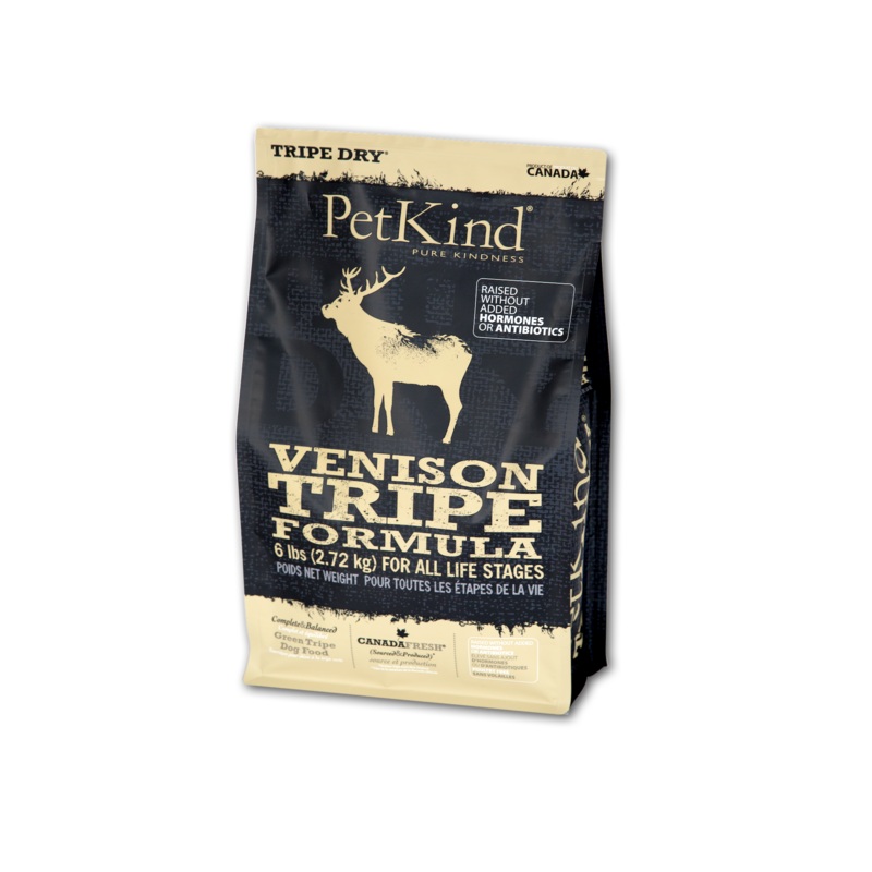 PetKind Tripe Dry Premium Venison 6lb