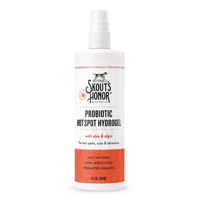 Skout's Honor Probiotic Hot Spot Hydrogel Spray for Dogs & Cats 4oz