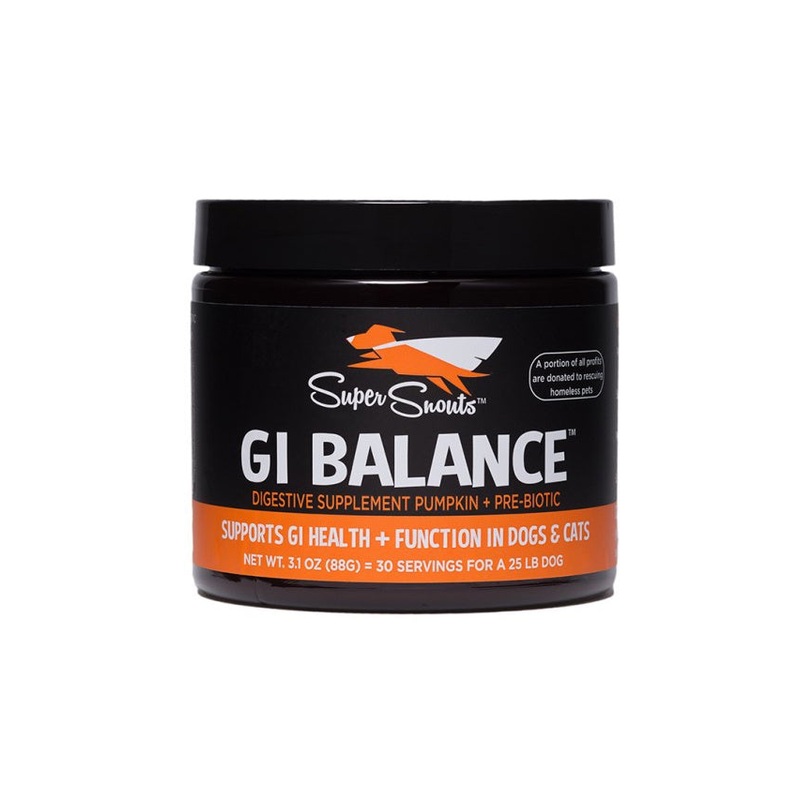 Super Snouts GI Balance Digestive Supplement & Prebiotic for Dogs & Cats 3.5oz