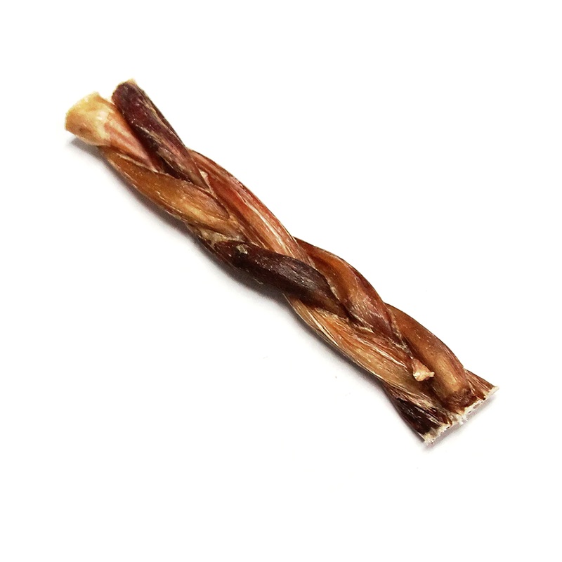 Tuesday's Natural Dog Company 6" Odor-Free Braided Bully Stick