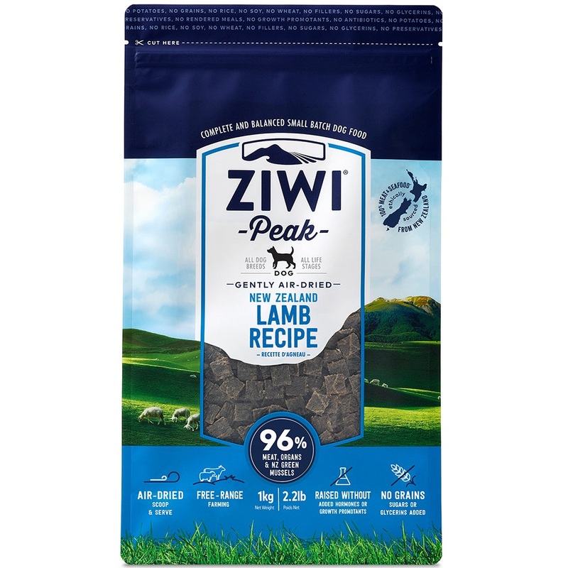 ZIWI Peak Air-Dried Lamb Dog Food 2.2lb