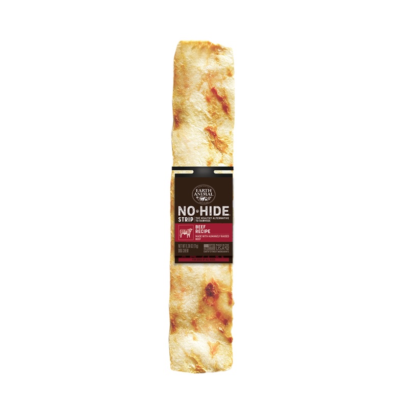 Earth Animal Beef No-Hide Strip Dog Chew