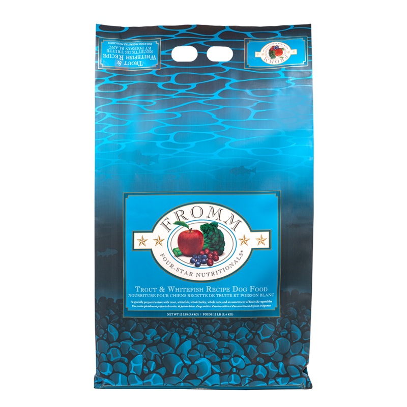 Fromm Four Star Trout & Whitefish Dry Dog Food 12lb