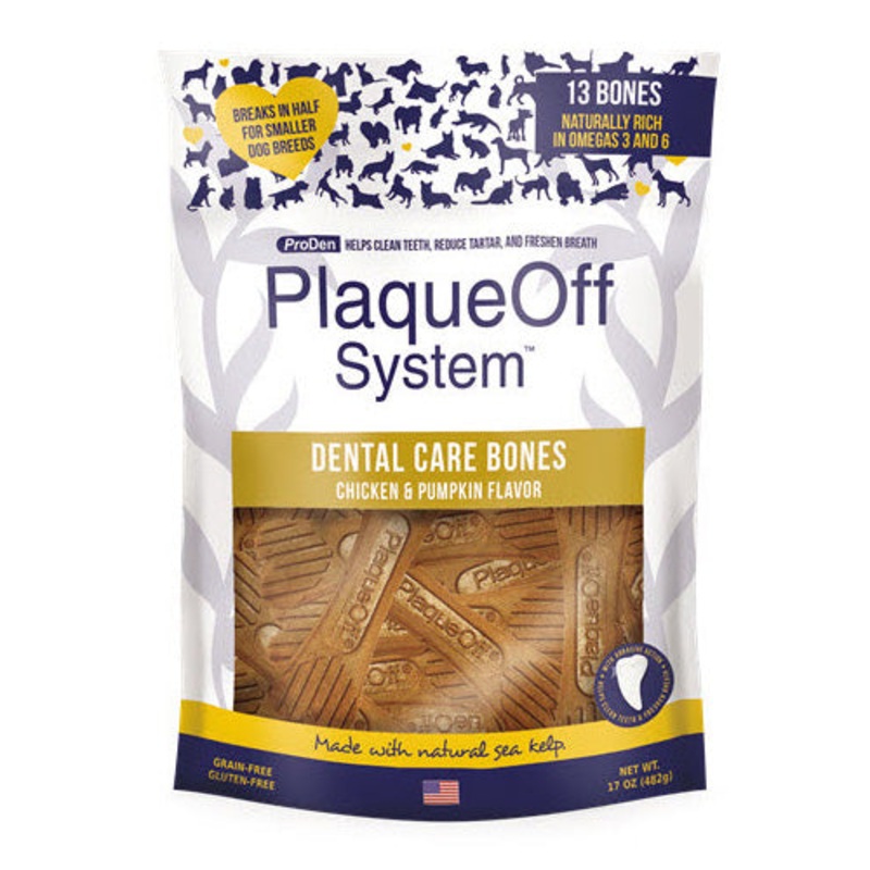 ProDen Plaque Off Dental Care Bones - Chicken 17oz, 13 Bones