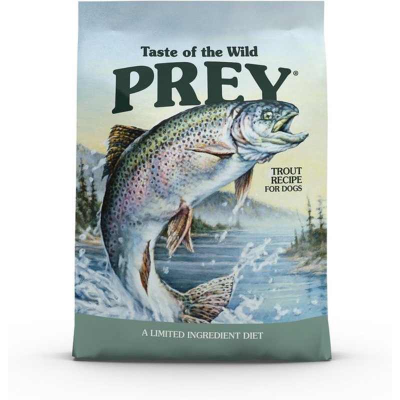 Taste of the Wild PREY Trout  Limited Ingredient Dog Food 25lb