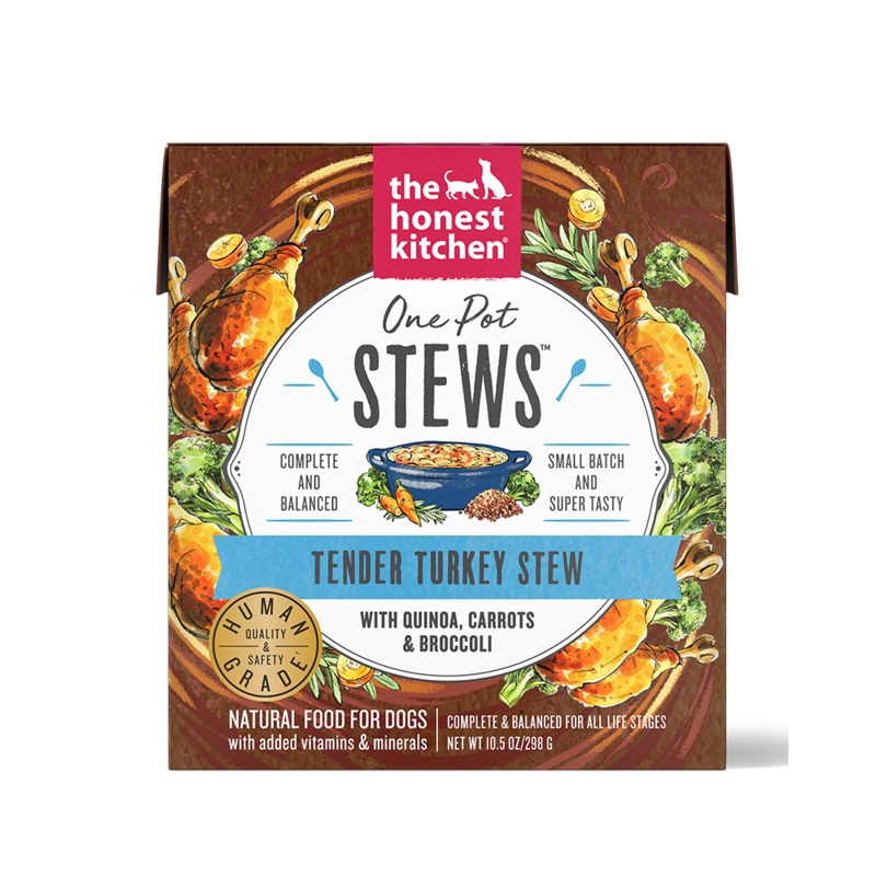 The Honest Kitchen One Pot Stew - Tender Turkey Wet Dog Food 10.5oz