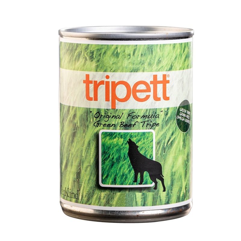 Tripett Wet Dog Food Green Beef Tripe 12oz