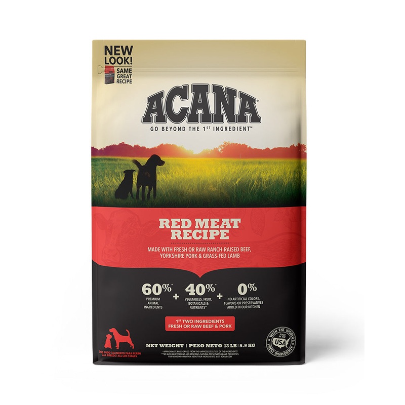 Acana Heritage Red Meat Dry Dog Food 13lb