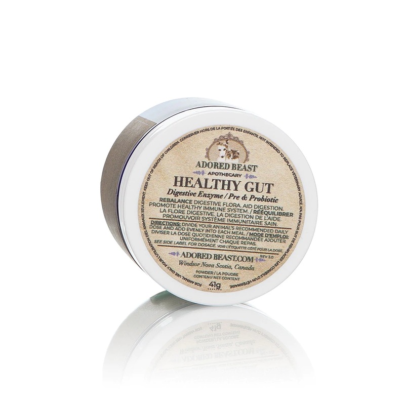 Adored Beast Apothecary Healthy Gut Digestive Enzyme for Dogs & Cats