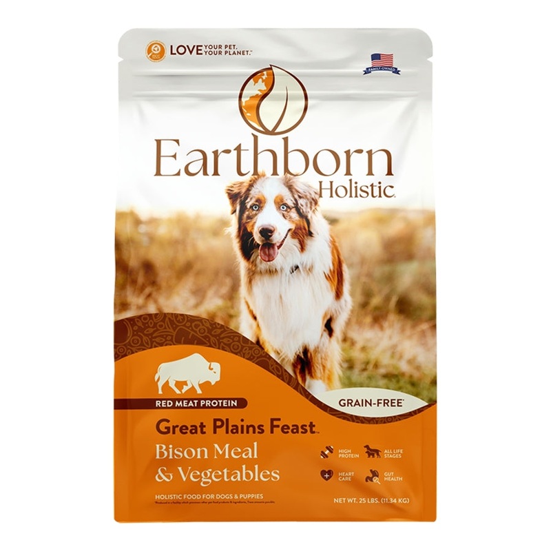 Earthborn Holistic Great Plains Feast Dry Dog Food 25lb