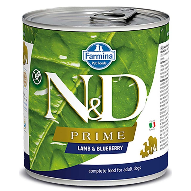 Farmina N&D Prime Lamb & Blueberry Wet Dog Food 10oz