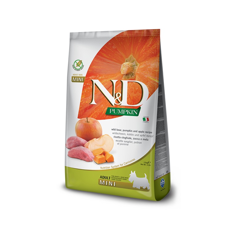 Farmina N&D Pumpkin Boar & Apple Adult Mini Dry Dog Food 15.4lb