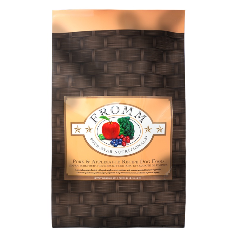 Fromm Four Star Pork & Applesauce Dry Dog Food 12lb