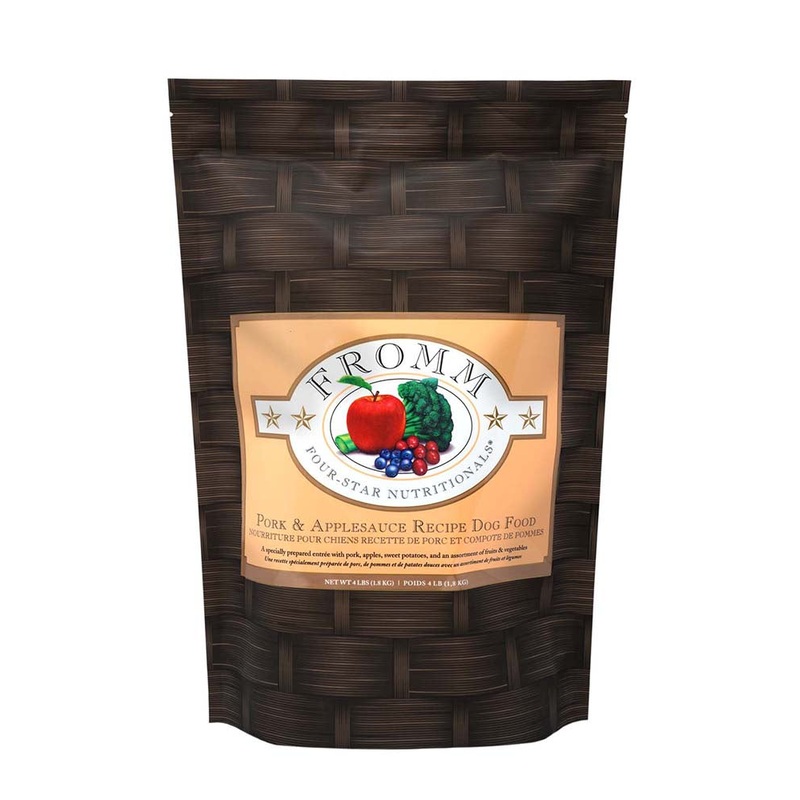 Fromm Four Star Pork & Applesauce Dry Dog Food 4lb