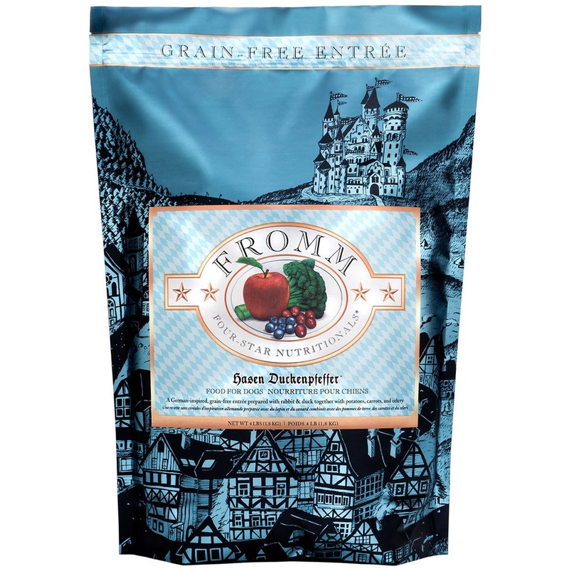 Fromm Grain-Free Hasen Duckenpfeffer Dry Dog Food 4lb