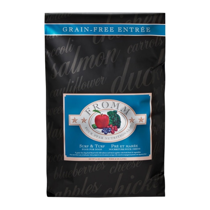 Fromm Grain-Free Surf & Turf Dry Dog Food 26lb