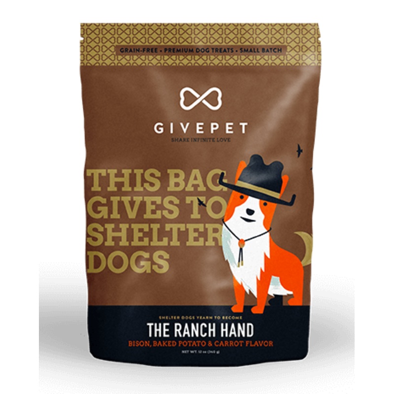 GivePet Ranch Hand Dog Treats 12oz