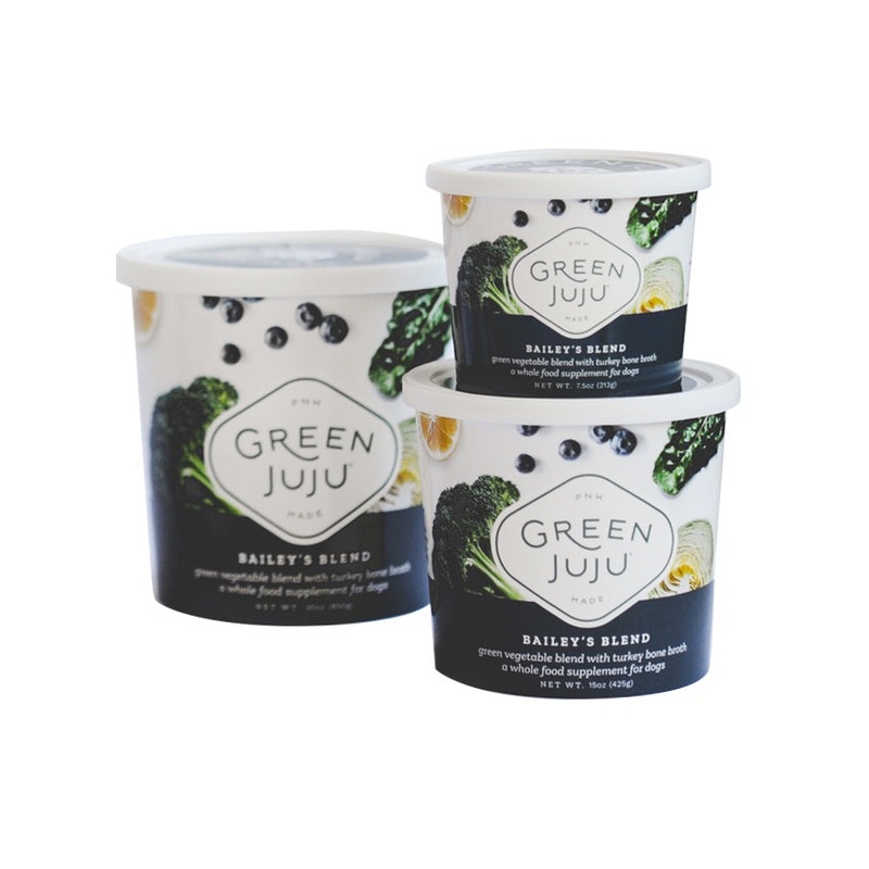 Green JuJu Bailey's Blend Digestive Supplement & Meal Topper for Dogs 15oz