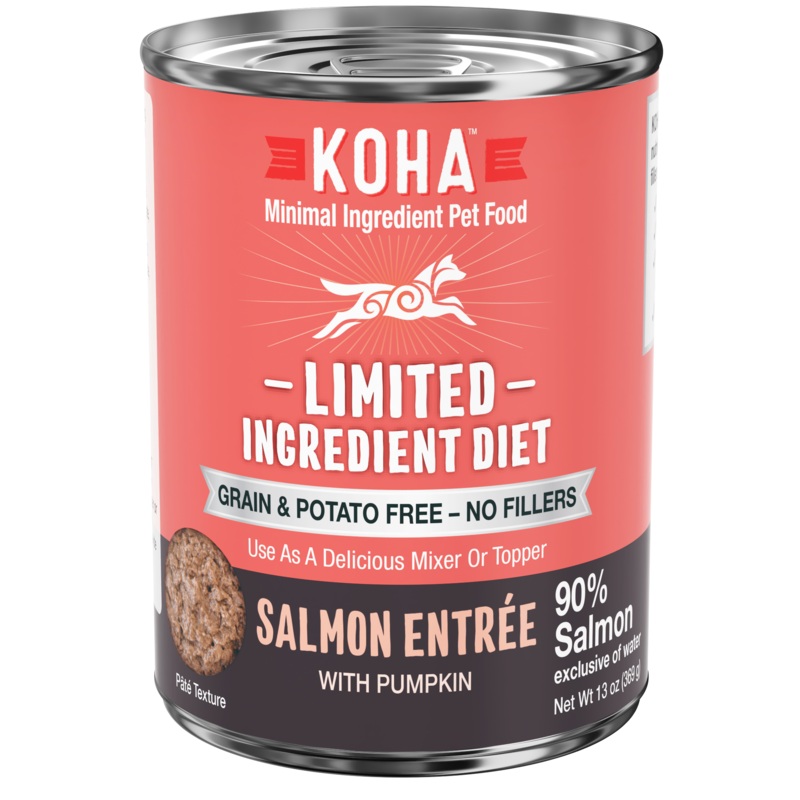 Koha Limited Ingredient Salmon Entre Wet Dog Food 13oz