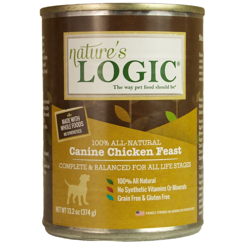 Natures Logic Chicken Feast Wet Dog Food 13.2 oz