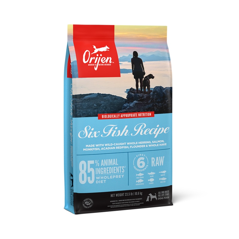 Orijen Six Fish Dry Dog Food 23.5lb