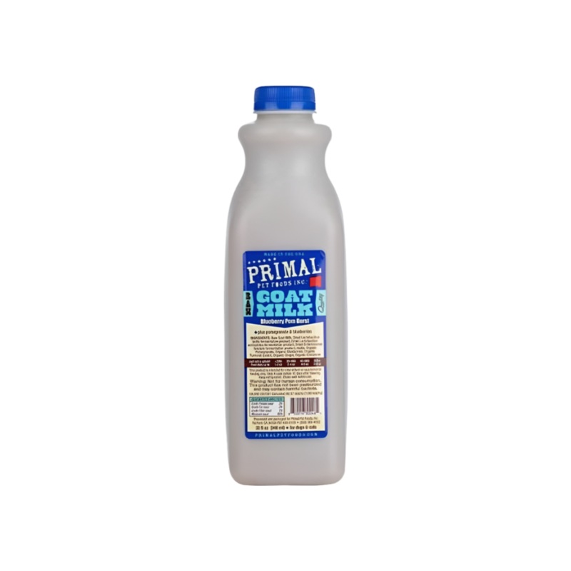 Primal Frozen Goat Milk Blueberry Pom Burst 32oz