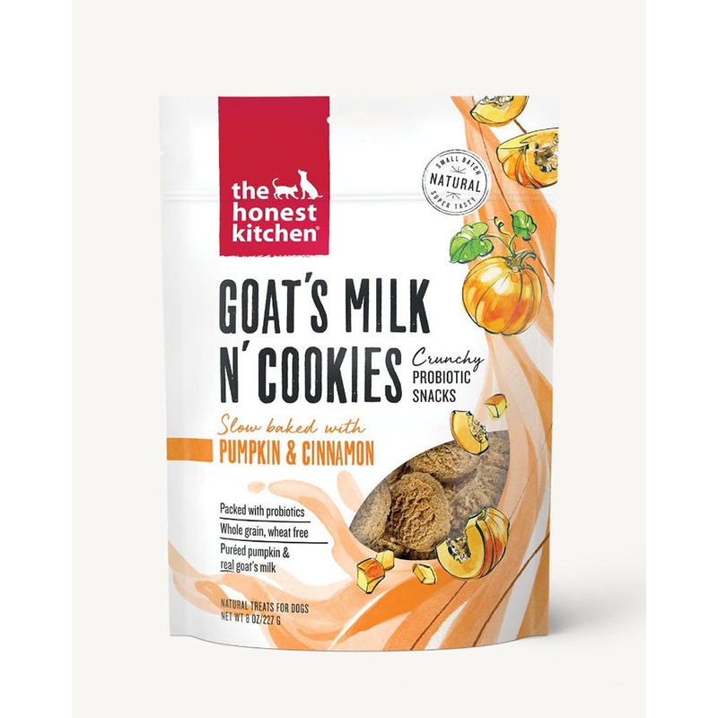 The Honest Kitchen Goat's Milk N' Cookies - Pumpkin & Cinnamon 8oz