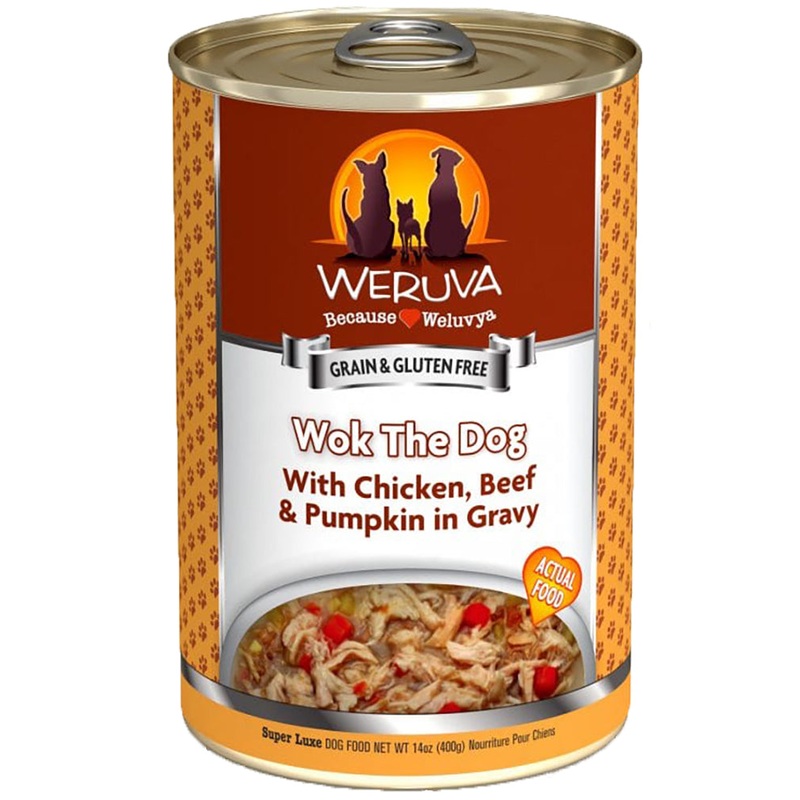 Weruva Wok The Dog Wet Dog Food 14oz
