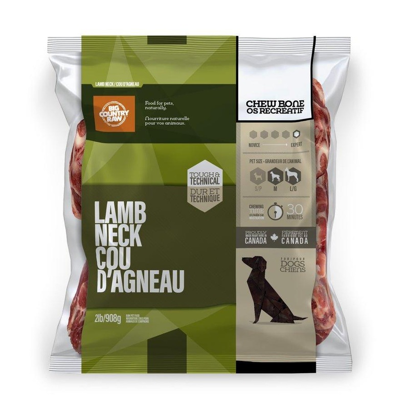 Big Country Raw - Frozen Lamb Neck Bone