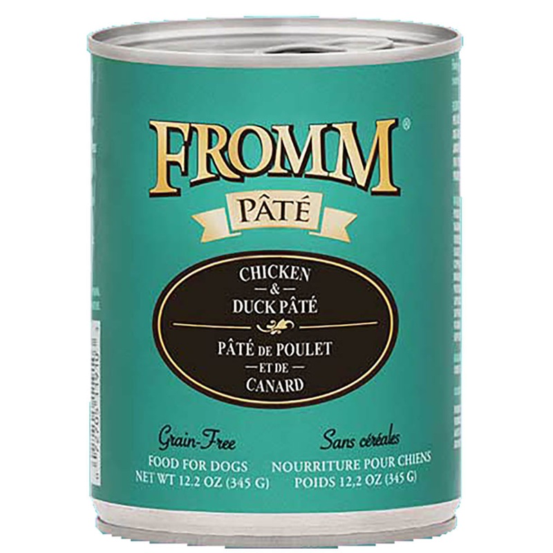 Fromm Chicken & Duck Pate Wet Dog Food 12oz