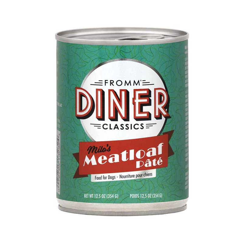 Fromm Diner Classics - Milo's Meatloaf Pate Wet Dog Food 12.5oz