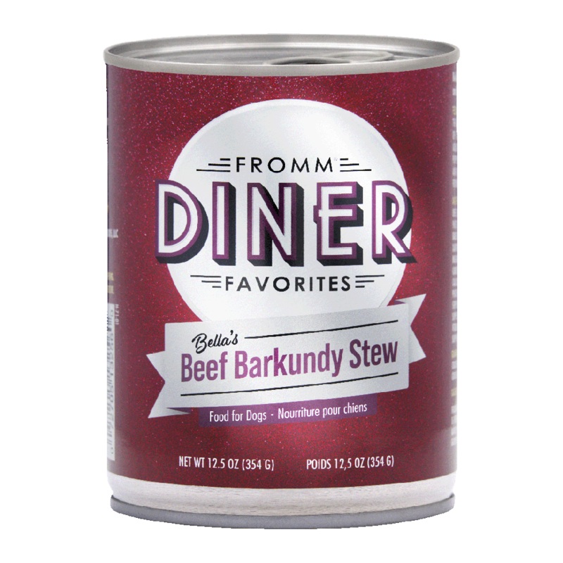 Fromm Diner Favorites - Bella's Beef Barkundy Stew Wet Dog Food 12.5oz