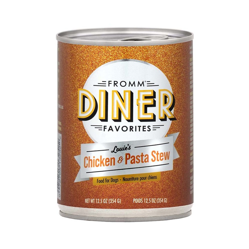 Fromm Diner Favorites - Louie's Chicken & Pasta Stew Wet Dog Food 12.5oz