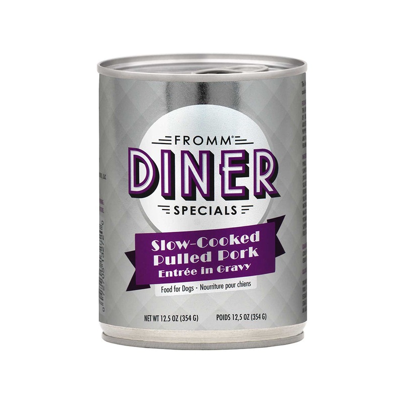 Fromm Diner Specials - Slow-Cooked Pulled Pork Entree Wet Dog Food 12.5oz