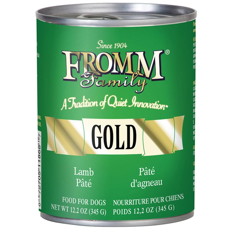 Fromm Gold Lamb Pate Canned Dog Food 12oz