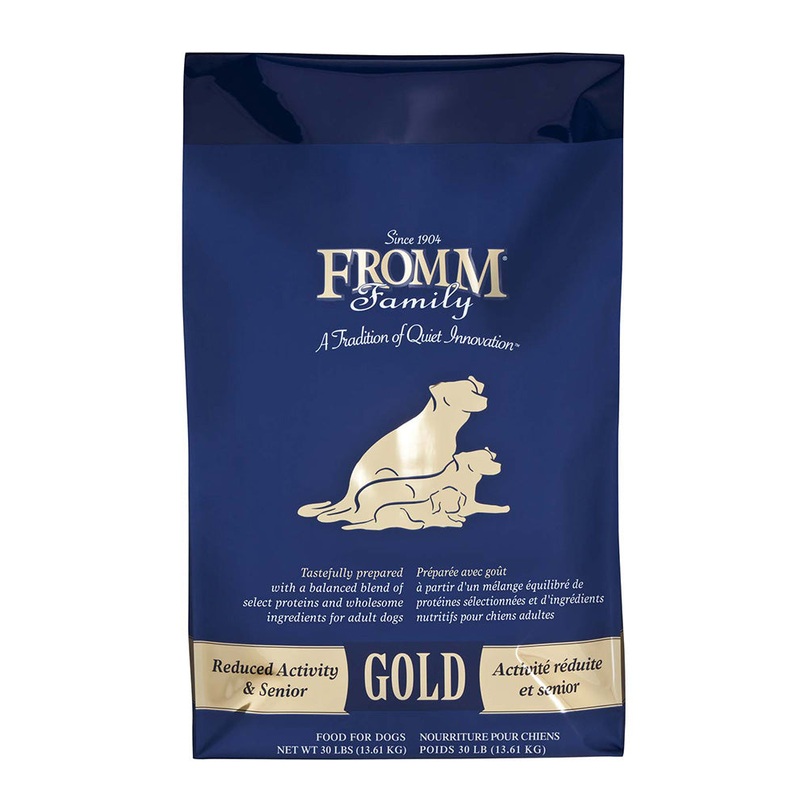 Fromm Gold Reduced Activity & Senior Dry Dog Food 30lb
