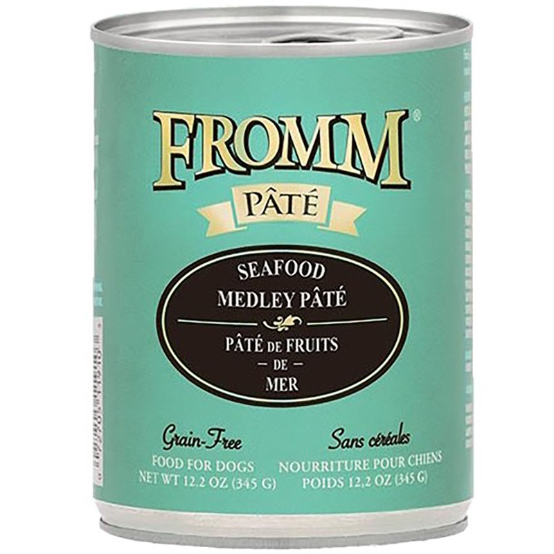 Fromm Seafood Medley Pate Canned Dog Food 12 oz