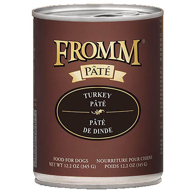 Fromm Turkey Pate Wet Dog Food 12oz